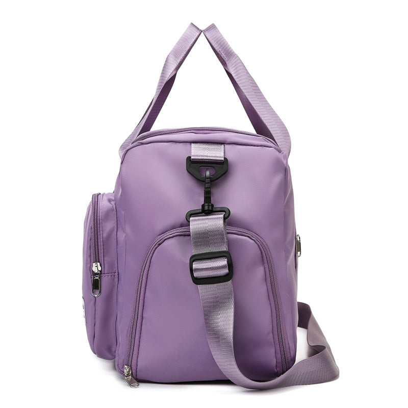 Sport Duffle Bag with Multiple Compartments and Shoe Section