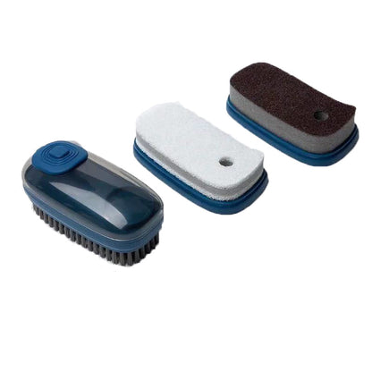 Cleaning Brush with Soap Dispenser for Scrubbing Dishes