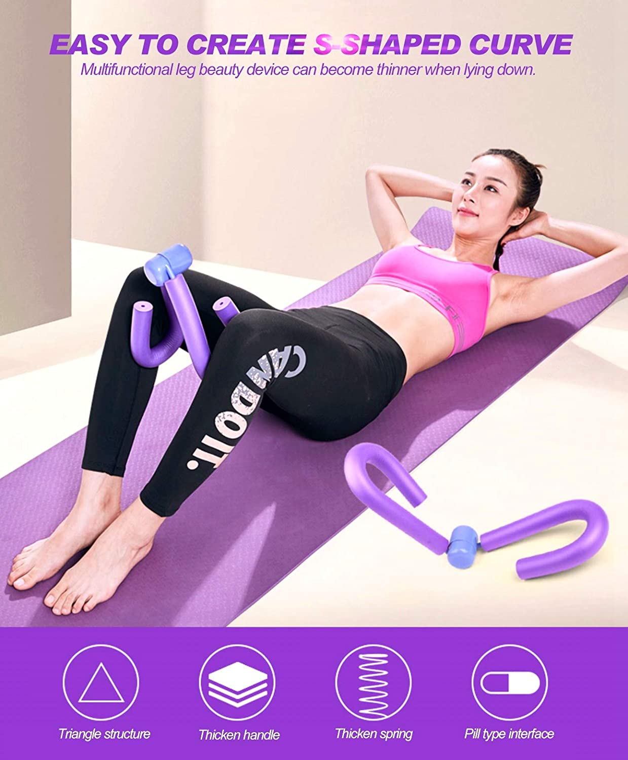 Versatile Leg Strengthener - Home Workout Solution