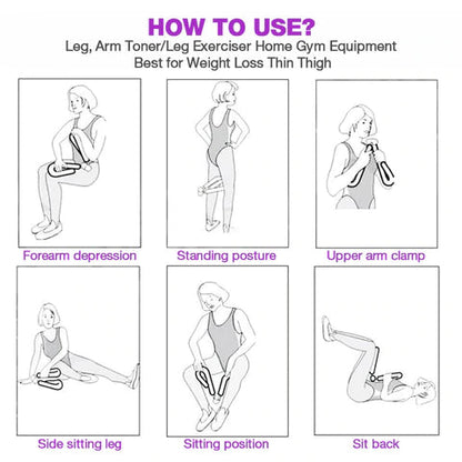 Versatile Leg Strengthener - Home Workout Solution