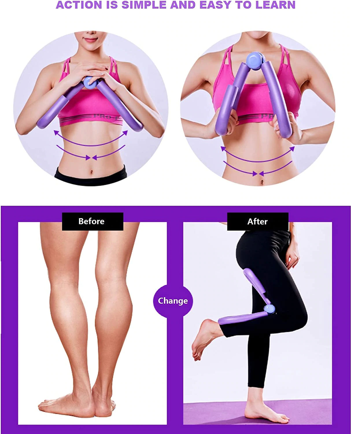 Versatile Leg Strengthener - Home Workout Solution
