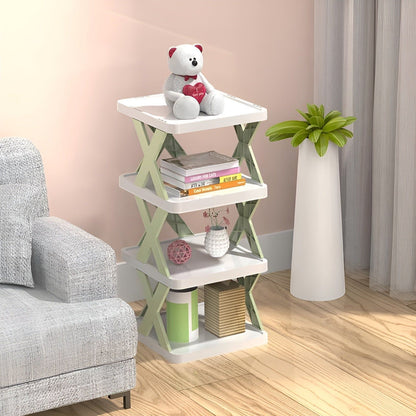 Foldable Multi-Shoe Organizer Rack – Space-Saving Shoe Storage Solution