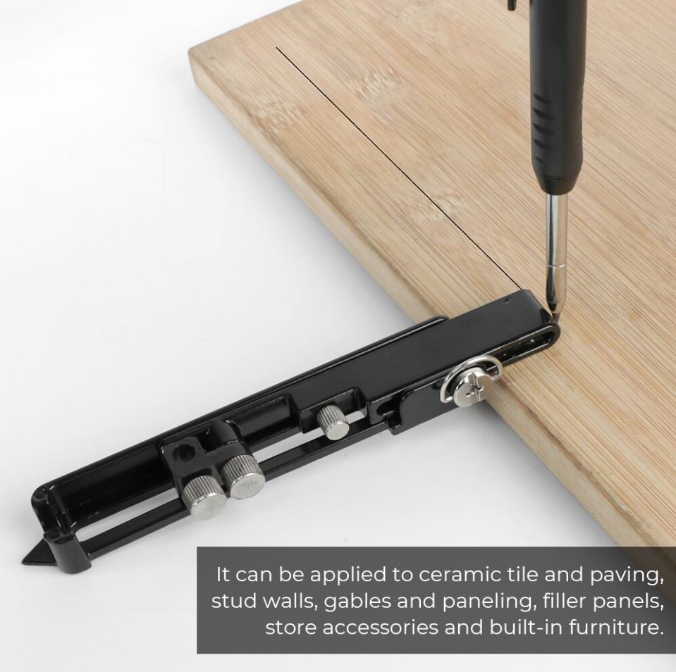 Versatile Aluminum Marking Tool for Precise Designs