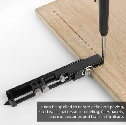 Versatile Aluminum Marking Tool for Precise Designs
