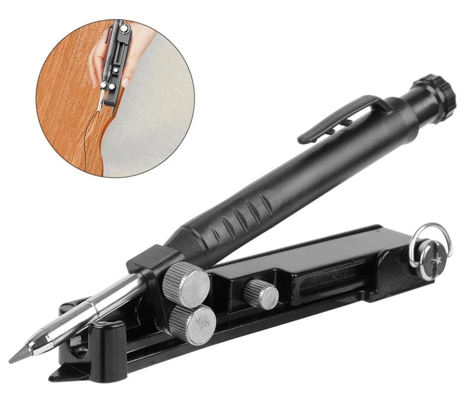 Versatile Aluminum Marking Tool for Precise Designs