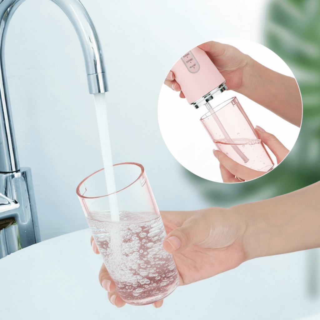 Revolutionary Water Flosser | Adjustable Pressure & 360° Tip