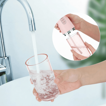Revolutionary Water Flosser | Adjustable Pressure & 360° Tip