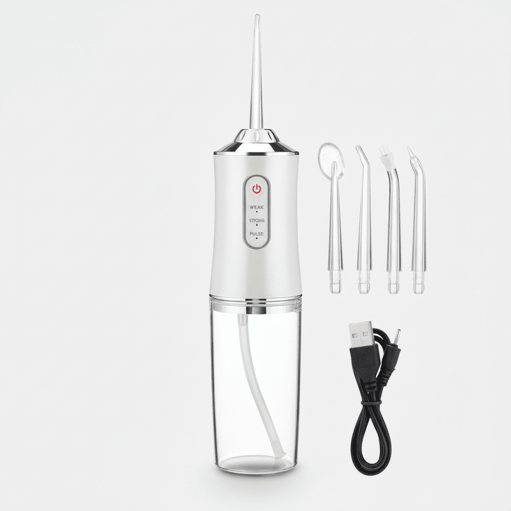 Revolutionary Water Flosser | Adjustable Pressure & 360° Tip