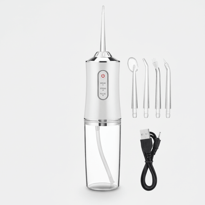 Revolutionary Water Flosser | Adjustable Pressure & 360° Tip