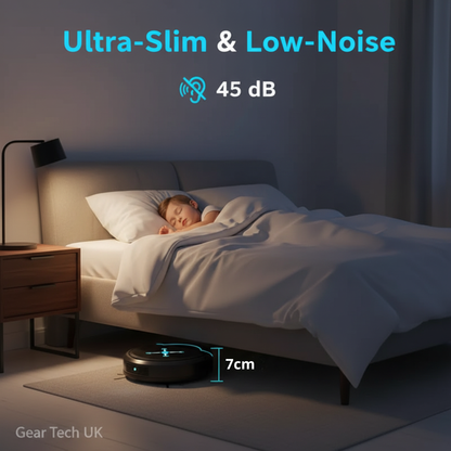 Intelligent 3-in-1 Robot Vacuum for Automatic Floor Cleaning