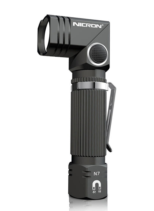 360-Degree Magnetic Flashlight with Anti-Fall Design