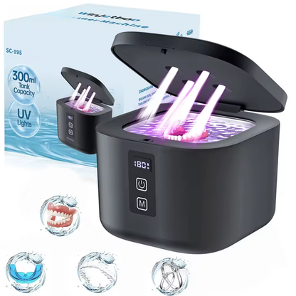 Ultrasonic Jewelry and Glasses Cleaner – High-Efficiency Device