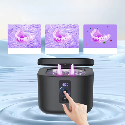 Ultrasonic Jewelry and Glasses Cleaner – High-Efficiency Device