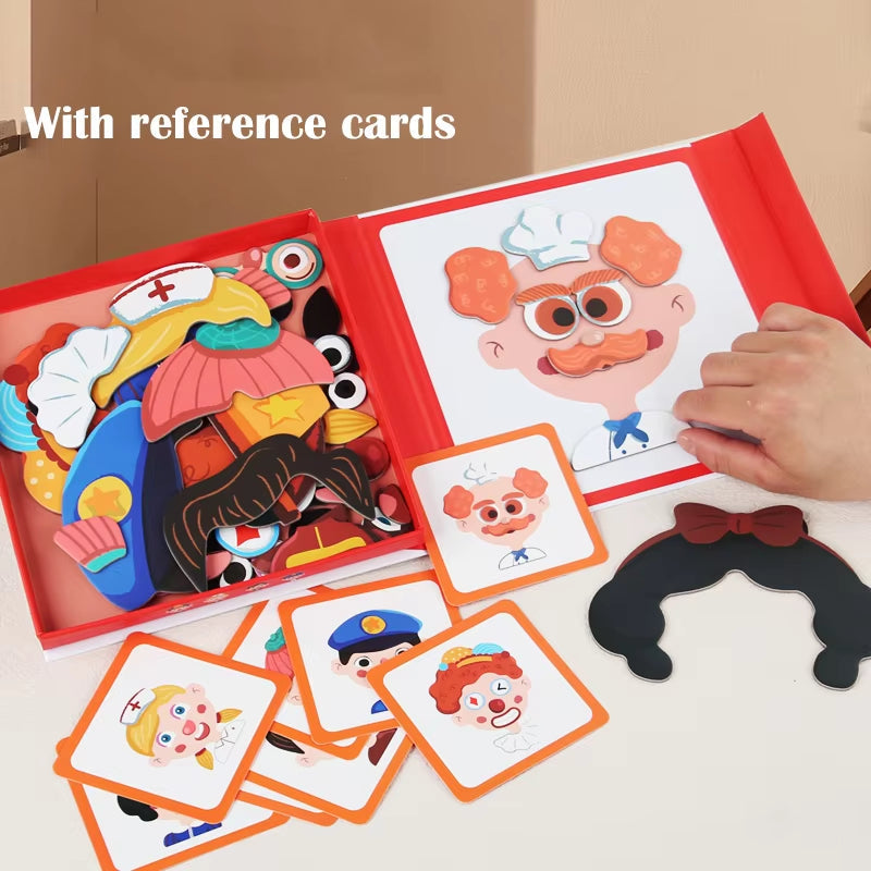 Educational Emotion Expression Puzzle for Kids