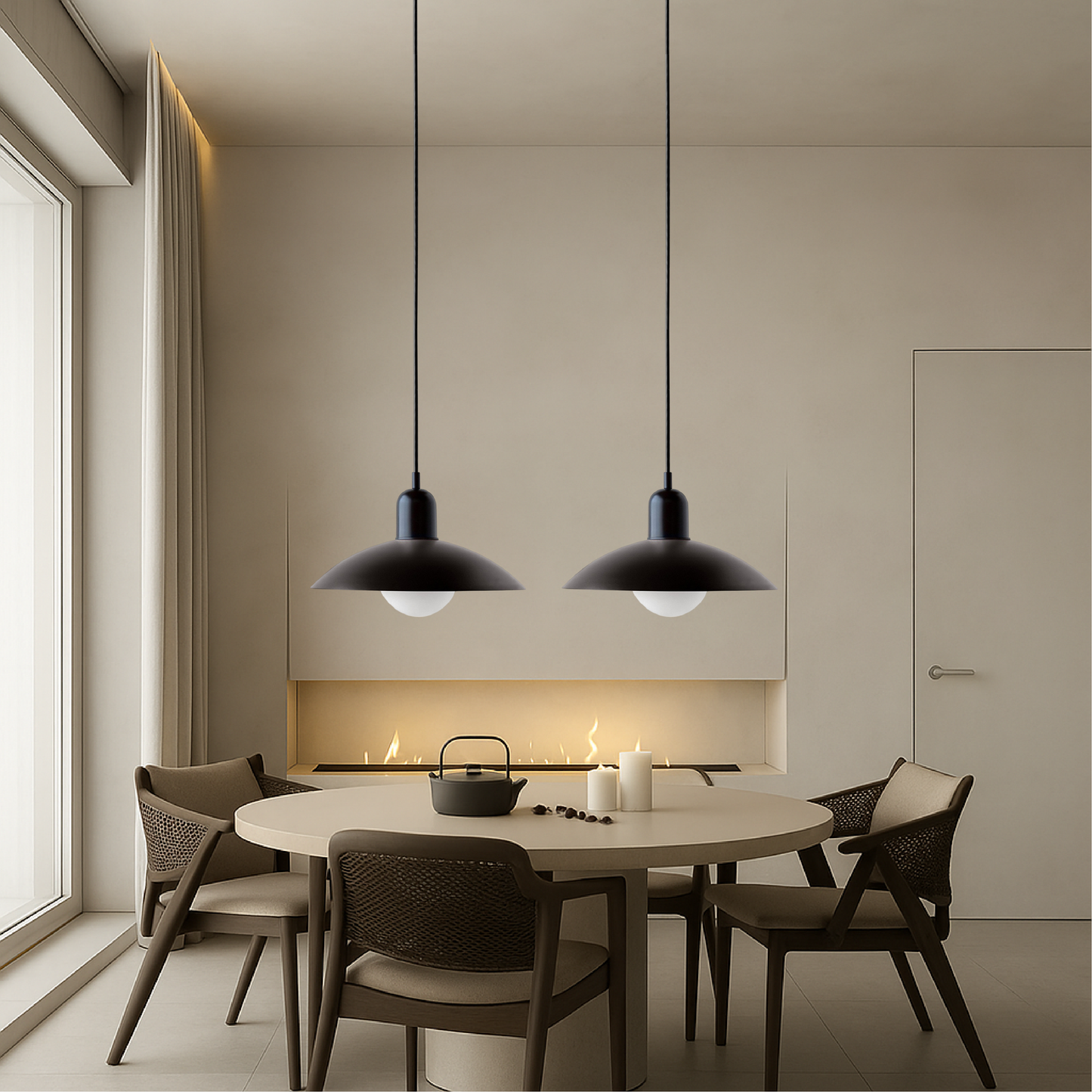 Colorful Modern Ceiling Lamp - Macaron Style Pendant Light