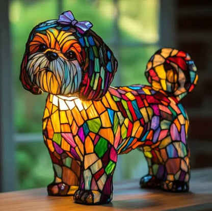 Charming Pet-Themed Night Light | Cozy Glow | USB-Powered with Switch | PawsitiveGlow