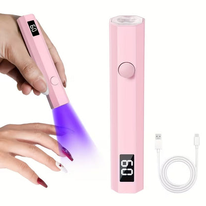 Portable UV LED Nail Dryer | Quick Curing & Flawless Finish