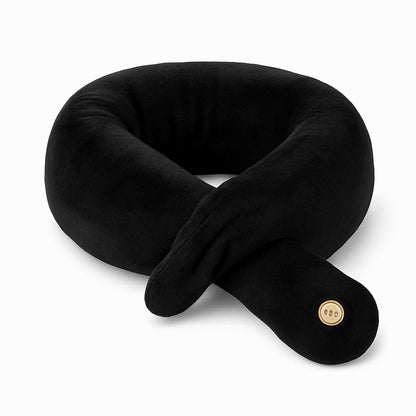 Neck Pillow with Massage Feature - Ideal for Travel by Car or Air