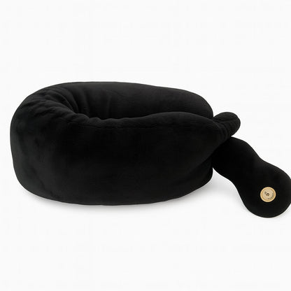 Neck Pillow with Massage Feature - Ideal for Travel by Car or Air