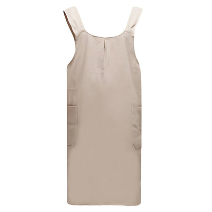Chic Everyday Apron Dress with Cross-Back Design