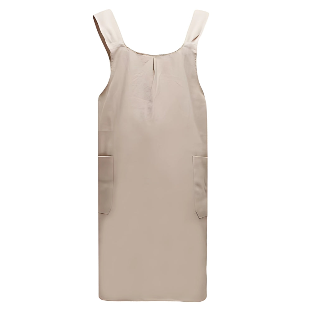 Cross-Back Apron Style Dress for Women