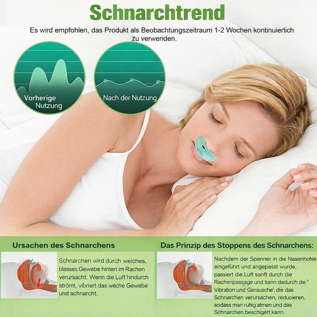 Silent Breath Companion | Electronic Nasal Relief Device