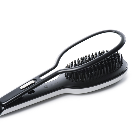 SleekEase Ceramic Hair Straightening Brush