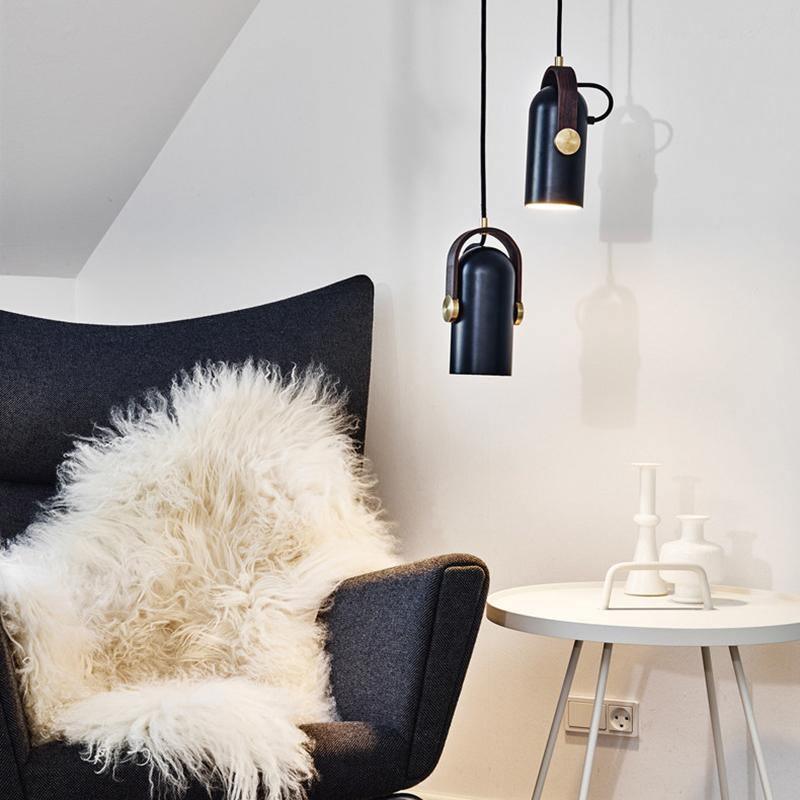 Cannon-Style Pendant Light in Metal and Iron – Classic Design
