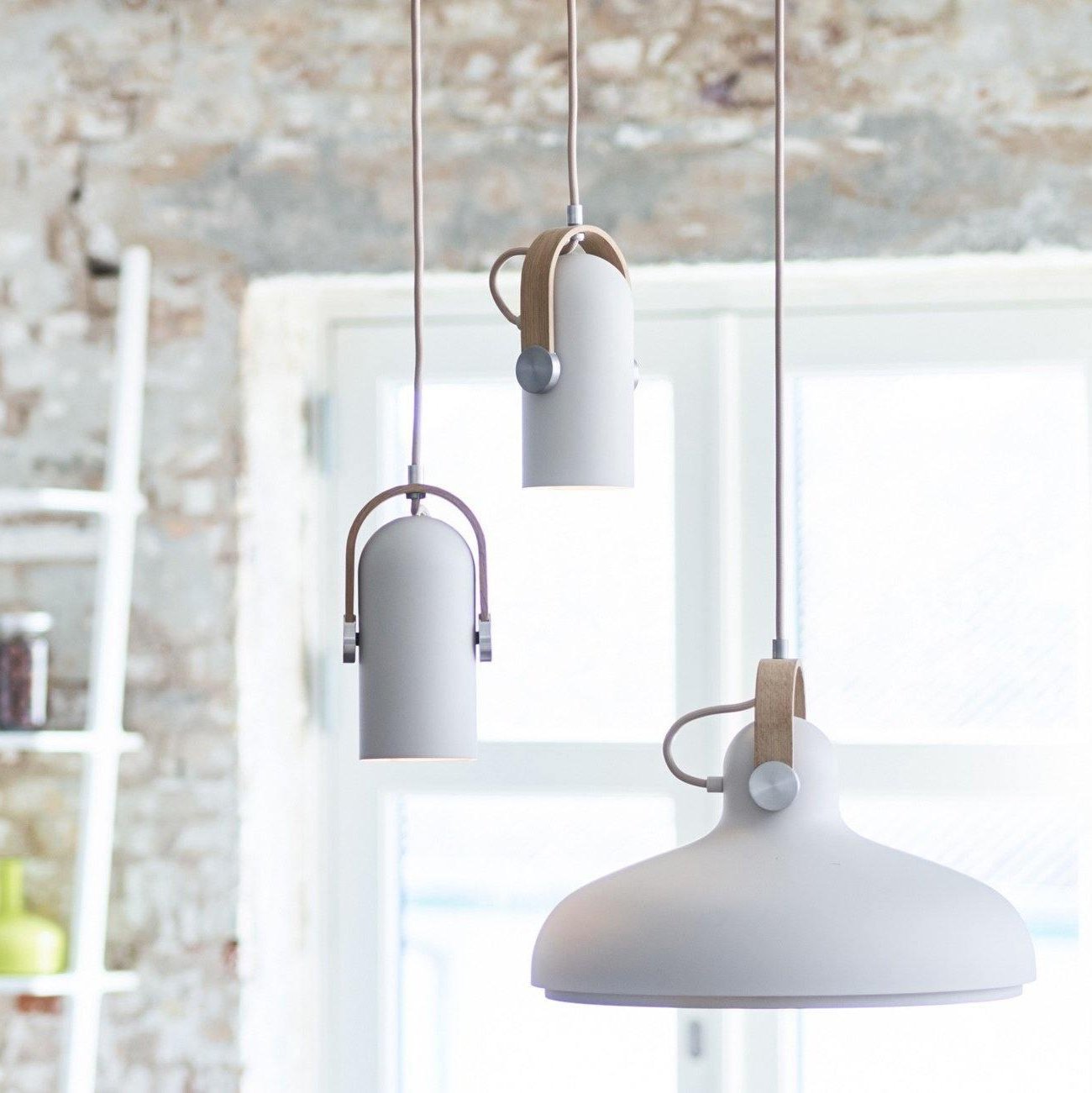 Cannon-Style Pendant Light in Metal and Iron – Classic Design
