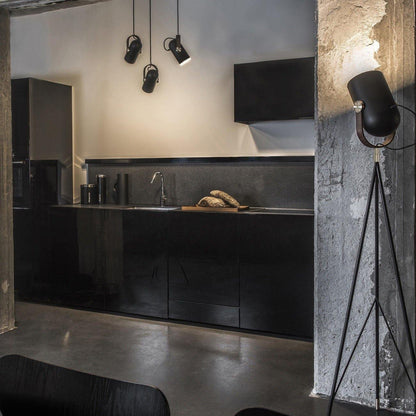 Cannon-Style Pendant Light in Metal and Iron – Classic Design
