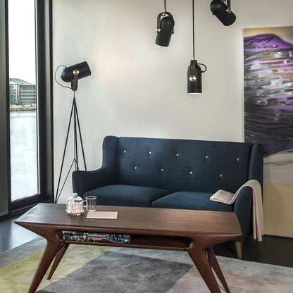 Cannon-Style Pendant Light in Metal and Iron – Classic Design