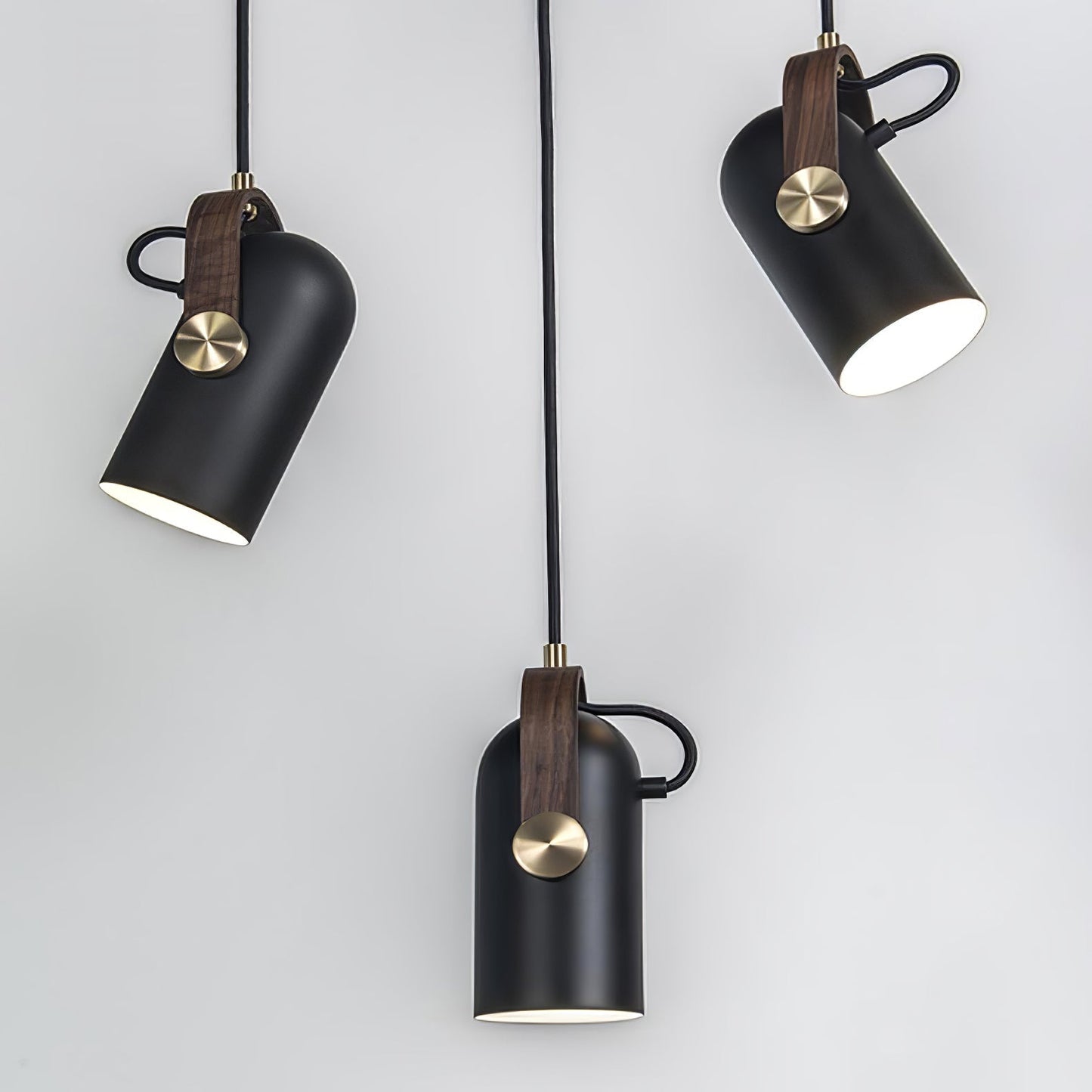 Cannon-Style Pendant Light in Metal and Iron – Classic Design