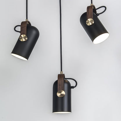 Cannon-Style Pendant Light in Metal and Iron – Classic Design