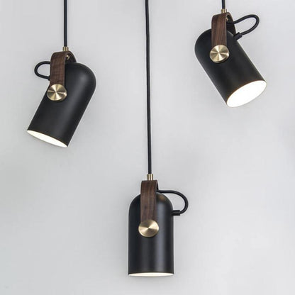 Cannon-Style Pendant Light in Metal and Iron – Classic Design