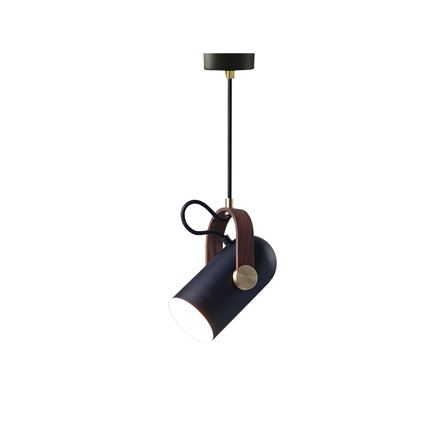 Cannon-Style Pendant Light in Metal and Iron – Classic Design