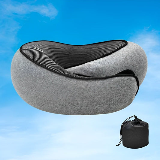 Travel Neck Pillow with Ergonomic Design for Comfort