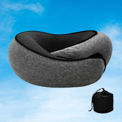 Travel Neck Pillow with Ergonomic Design for Comfort
