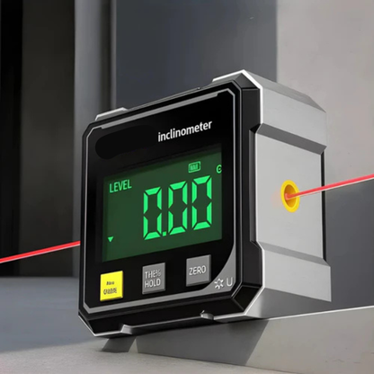 PrecisionPro Laser Level | Magnetic Digital Angle Finder