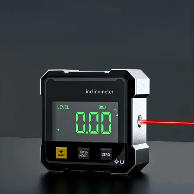 PrecisionPro Laser Level | Magnetic Digital Angle Finder