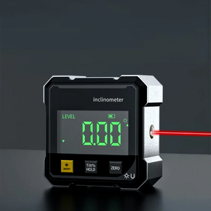 PrecisionPro Laser Level | Magnetic Digital Angle Finder