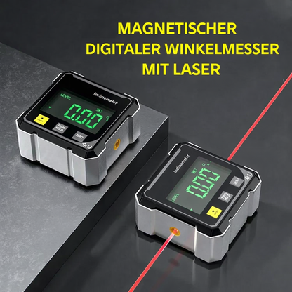 PrecisionPro Laser Level | Magnetic Digital Angle Finder