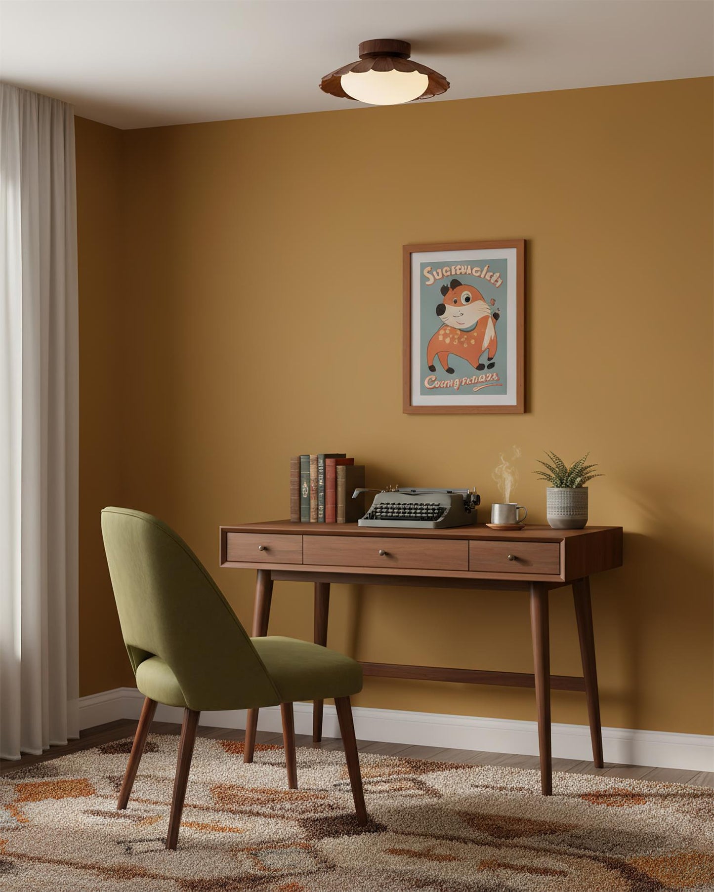 Modern Ceiling Lights with Scalloped Design for Elegant Interiors