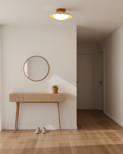 Modern Ceiling Lights with Scalloped Design for Elegant Interiors