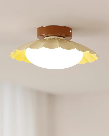 Modern Ceiling Lights with Scalloped Design for Elegant Interiors