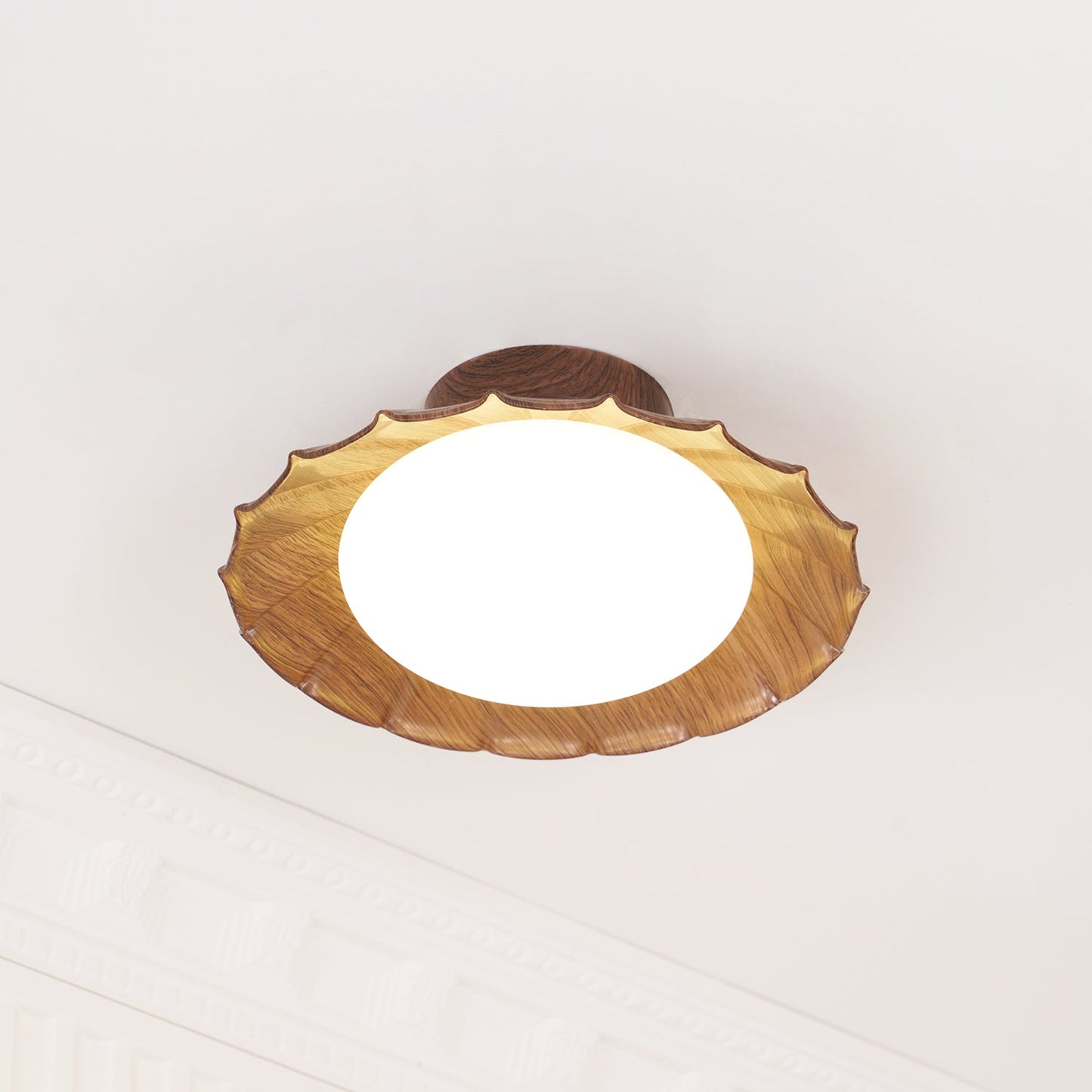 Modern Ceiling Lights with Scalloped Design for Elegant Interiors