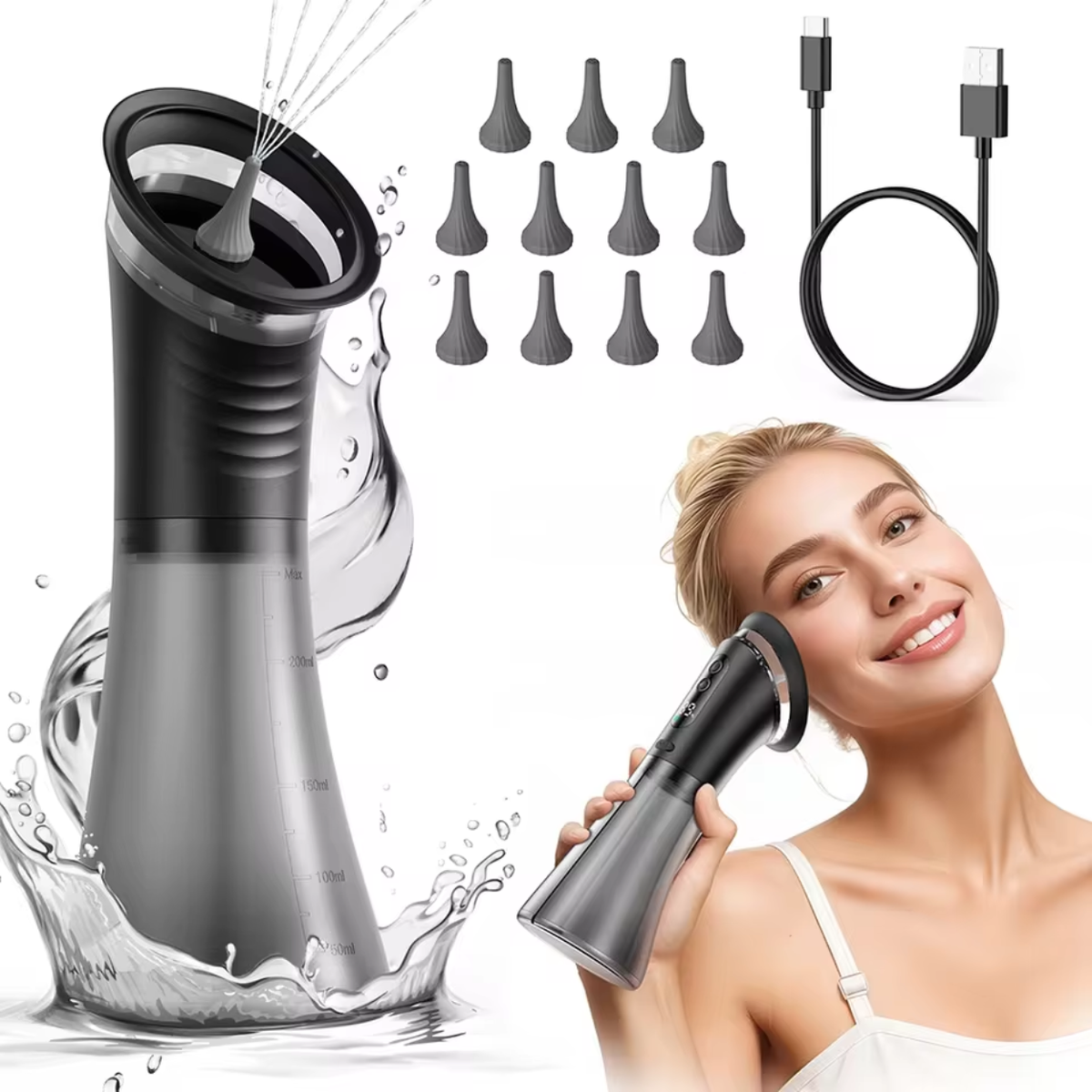 Digital Ear Wax Removal Tool for Ear Hygiene