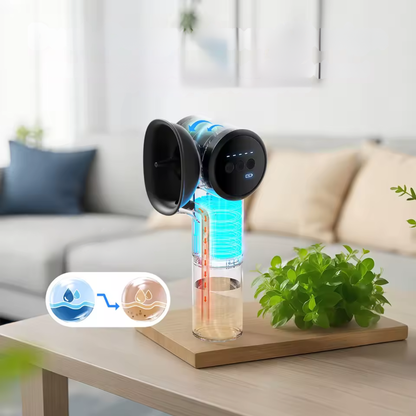 Heated Ear Cleaning Device with Air and Water Spray Function