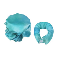 Green and blue mixed