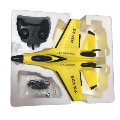 Kids' Foam Airplane Toy with RC Remote Control