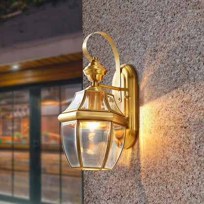 Outdoor Wall Lantern Light - Retro Design, IP65 Waterproof
